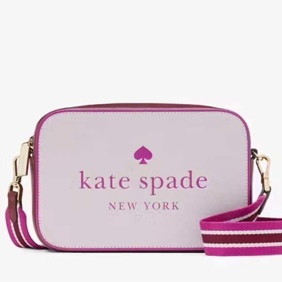 kate spade Handbags - Kate Spade Lilac and Maroon Crossbody Bag